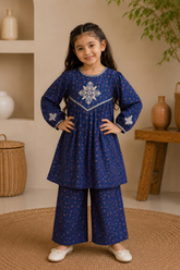 Blue Gardenia Co-Ord Set