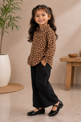 Leopard Luxe Co-Ord Set Brown