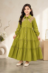 Twirl And Bloom Green