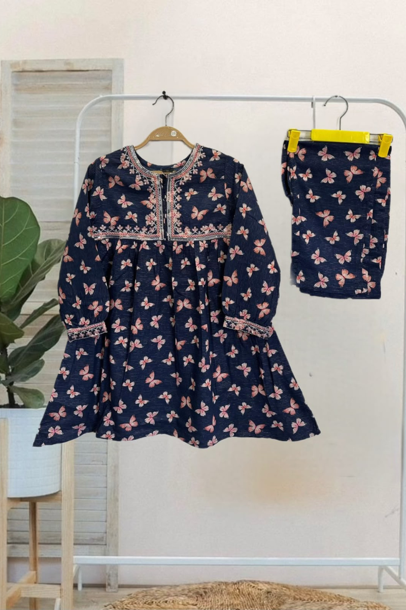 Butterfly Bloom Blue