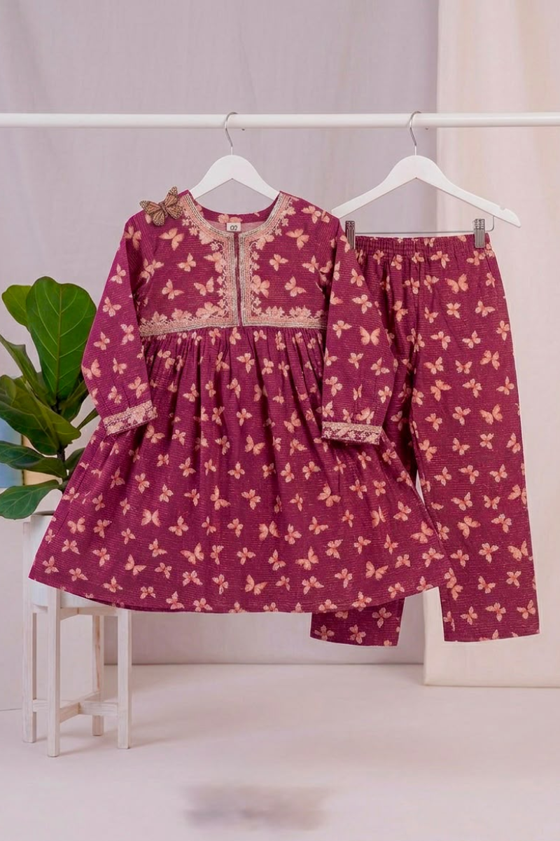 Butterfly Bloom Red